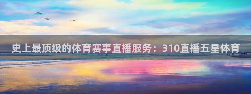 史上最顶级的体育赛事直播服务：310直播五星体育